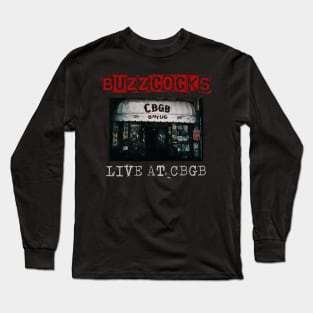 buzzcocks live at cbgb Long Sleeve T-Shirt